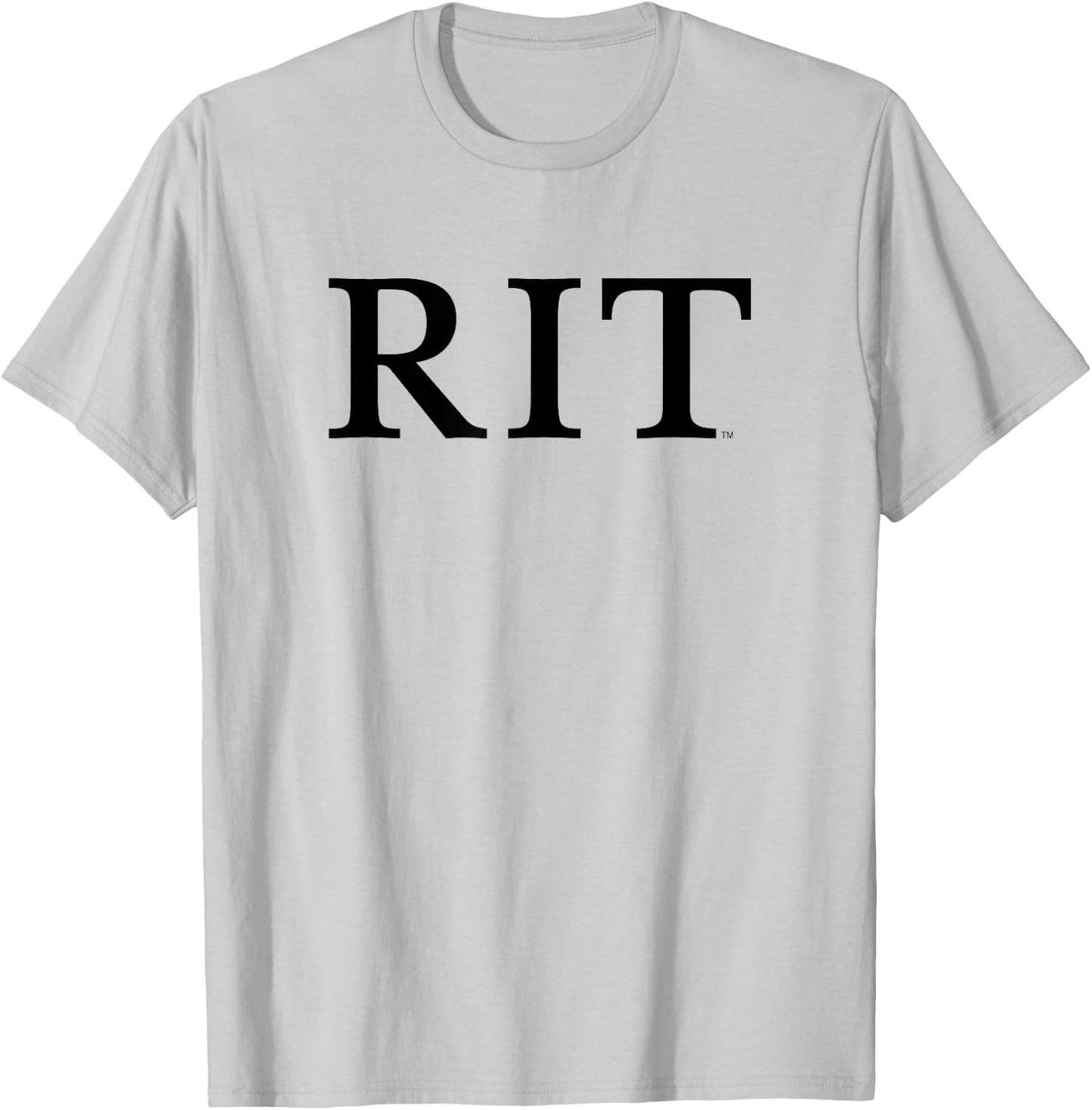 Rochester Institute of Technology RIT Type T-Shirt - T-Shirt | Ash