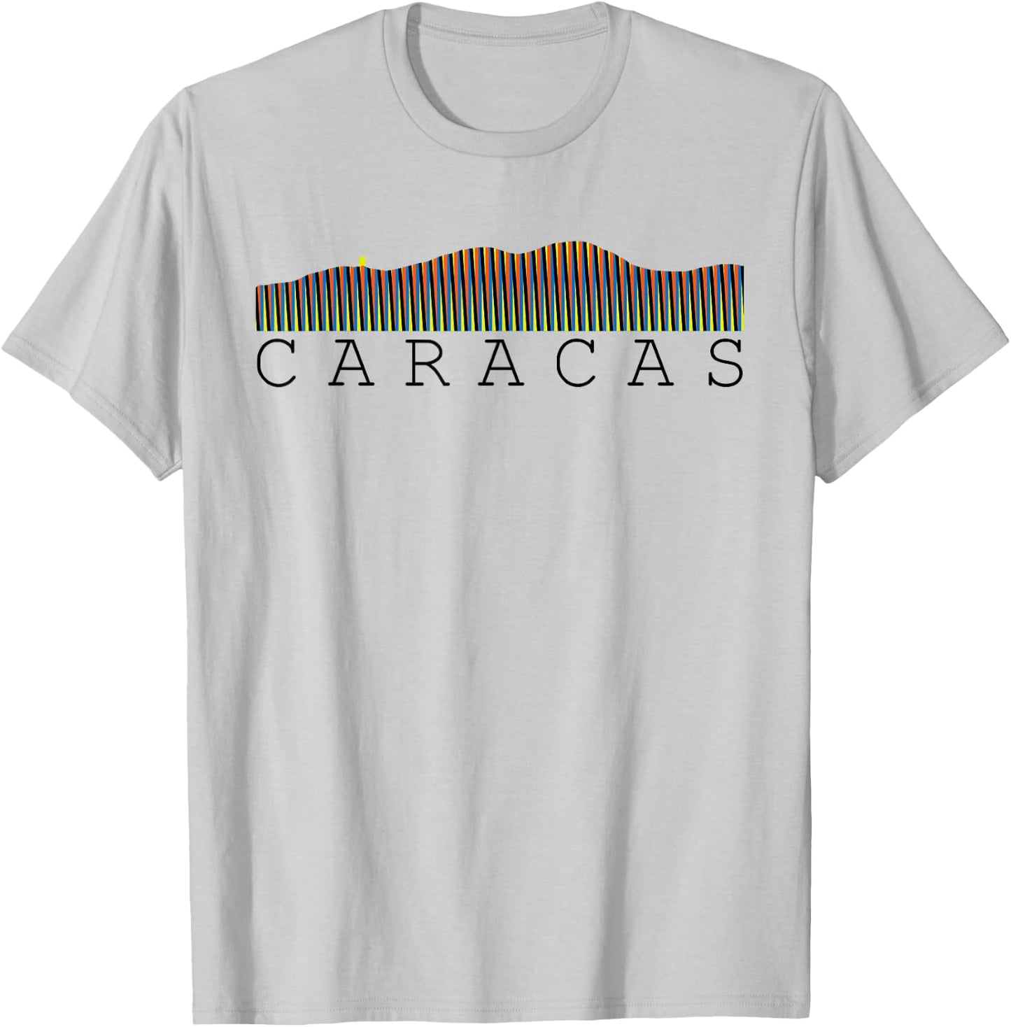Caracas Venezuela Art City - Avila Camisa de Caracas VZLA T-Shirt - T-Shirt | Ash