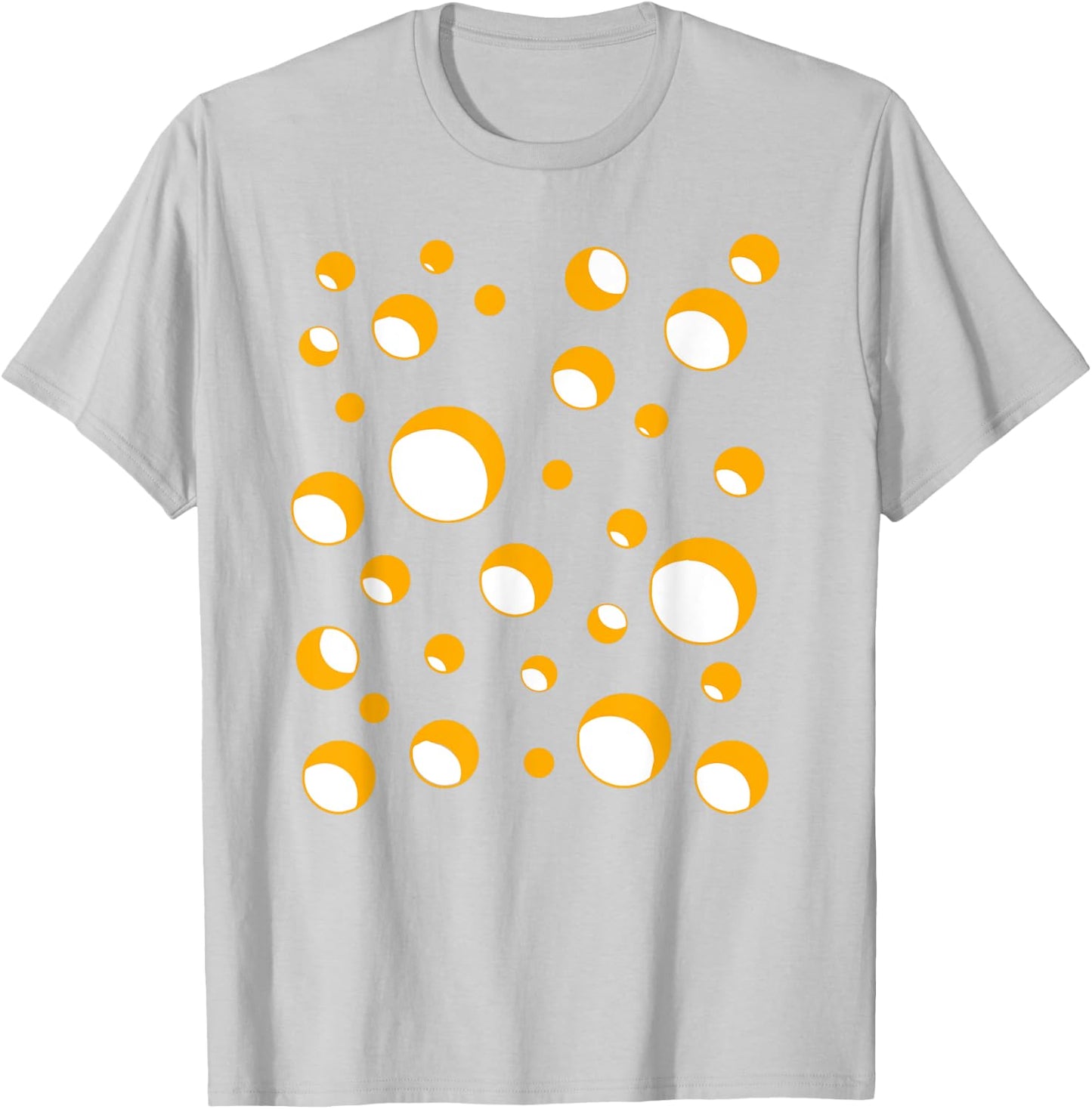 Cheese Costume Swiss Gouda Brie Cheddar Halloween Matching T-Shirt - T-Shirt | Ash