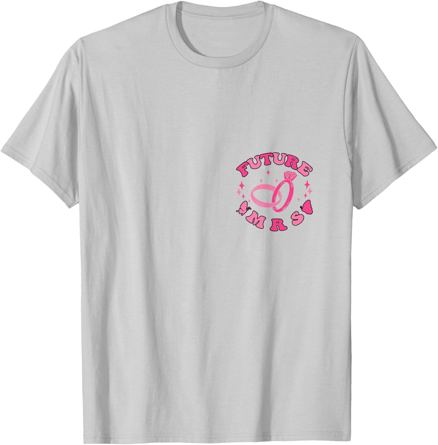 In My Engaged Era Groovy Bride Bachelorette Party Bridesmaid T-Shirt - T-Shirt | Ash