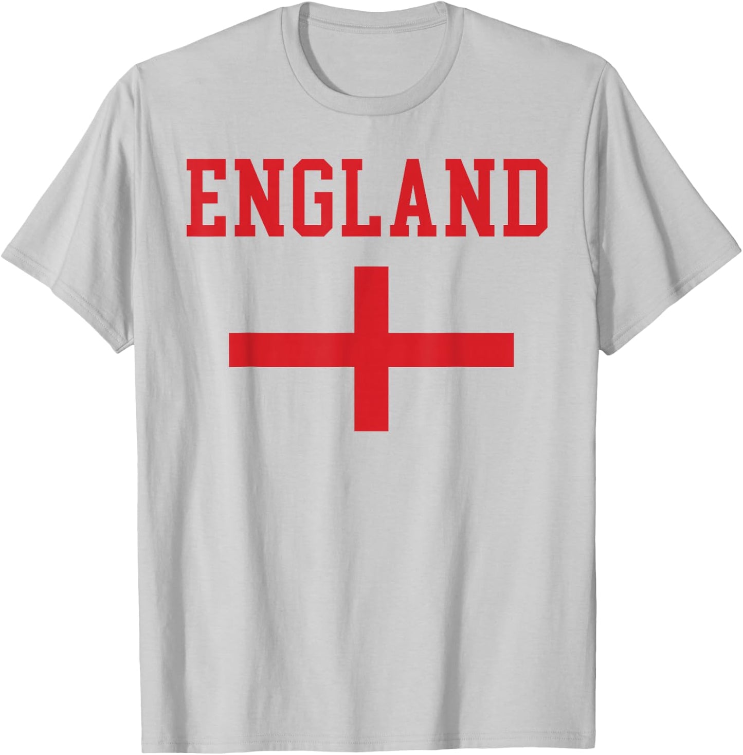 England Flag T-Shirt - T-Shirt | Ash