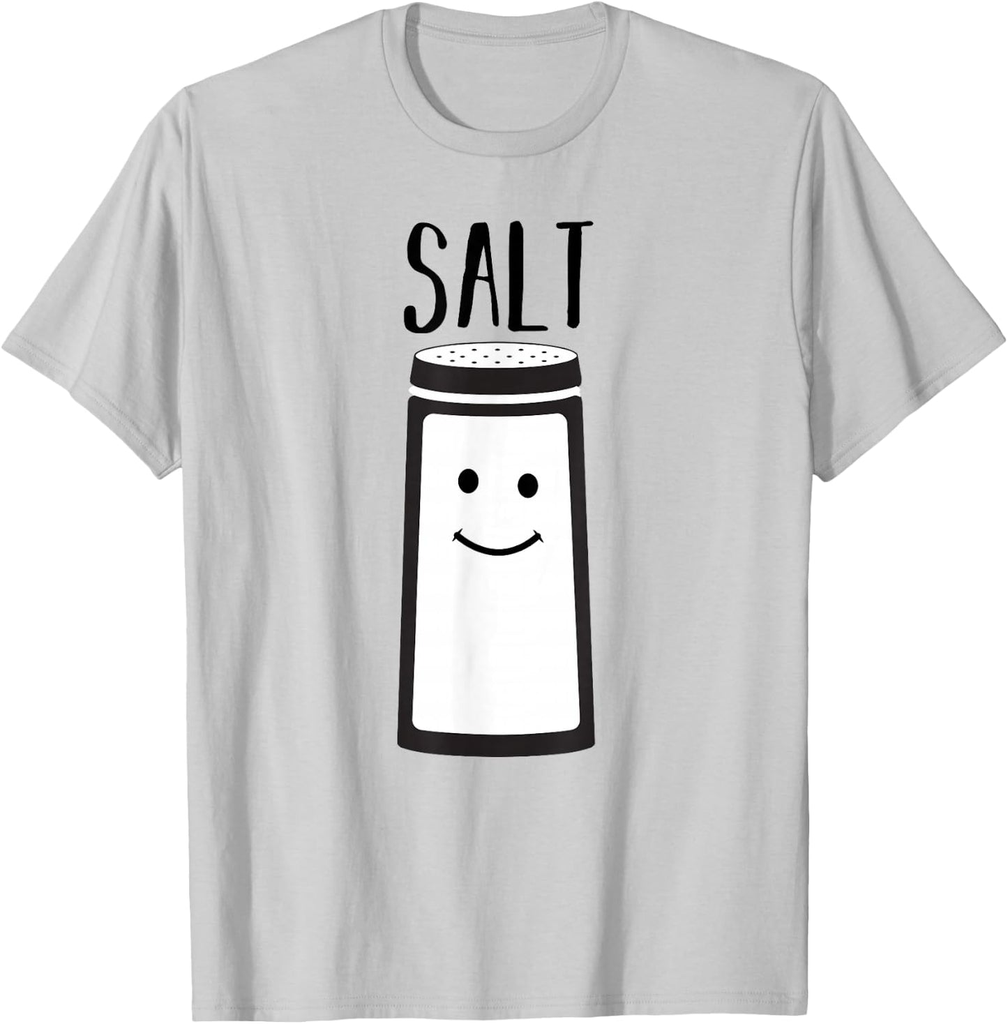Salt Matching Best Friend BFF Couple Set T-Shirt - T-Shirt | Ash