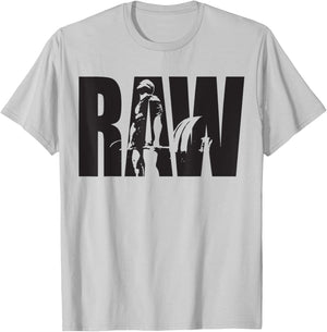 RAW Strength - Gym Motivational T-Shirt - T-Shirt | Ash