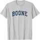 Boone Iowa IA Vintage Sports Design Navy Design T-Shirt - T-Shirt | Ash