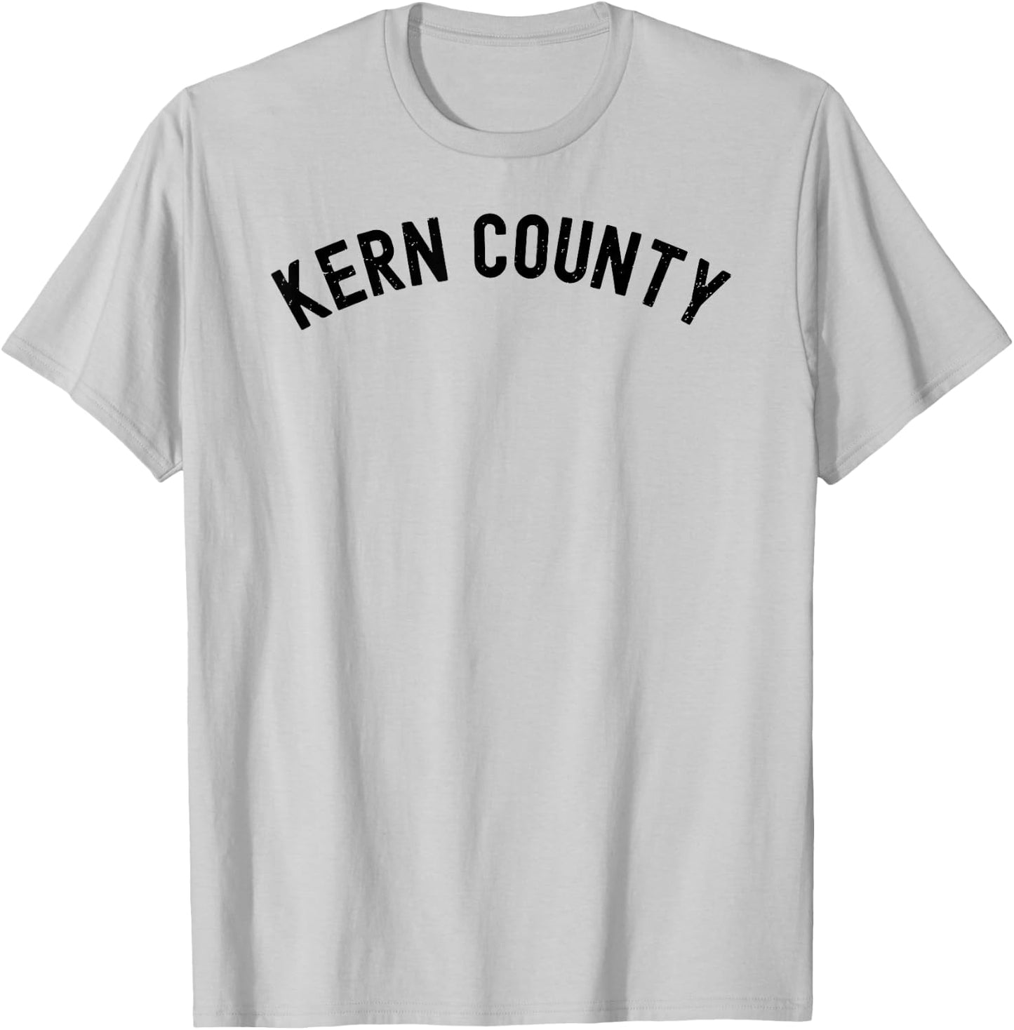Kern County California Flag Vintage Forest River Camp Retro T-Shirt - T-Shirt | Ash