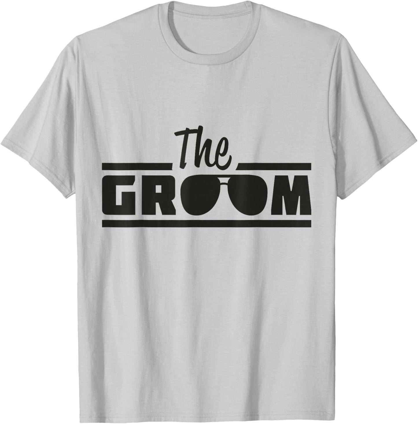 The Groom Vintage Men Groom To Be Wedding Day T-Shirt - T-Shirt | Ash