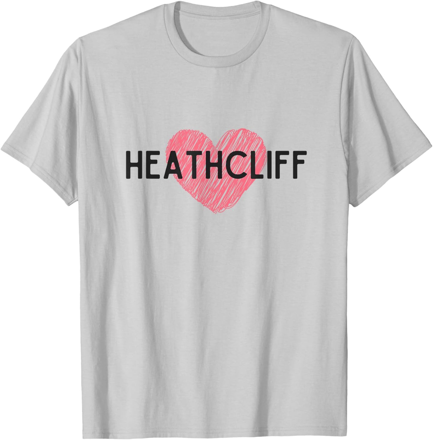 Heathcliff Emily Bronte Wuthering Heights gift T-Shirt - T-Shirt | Ash