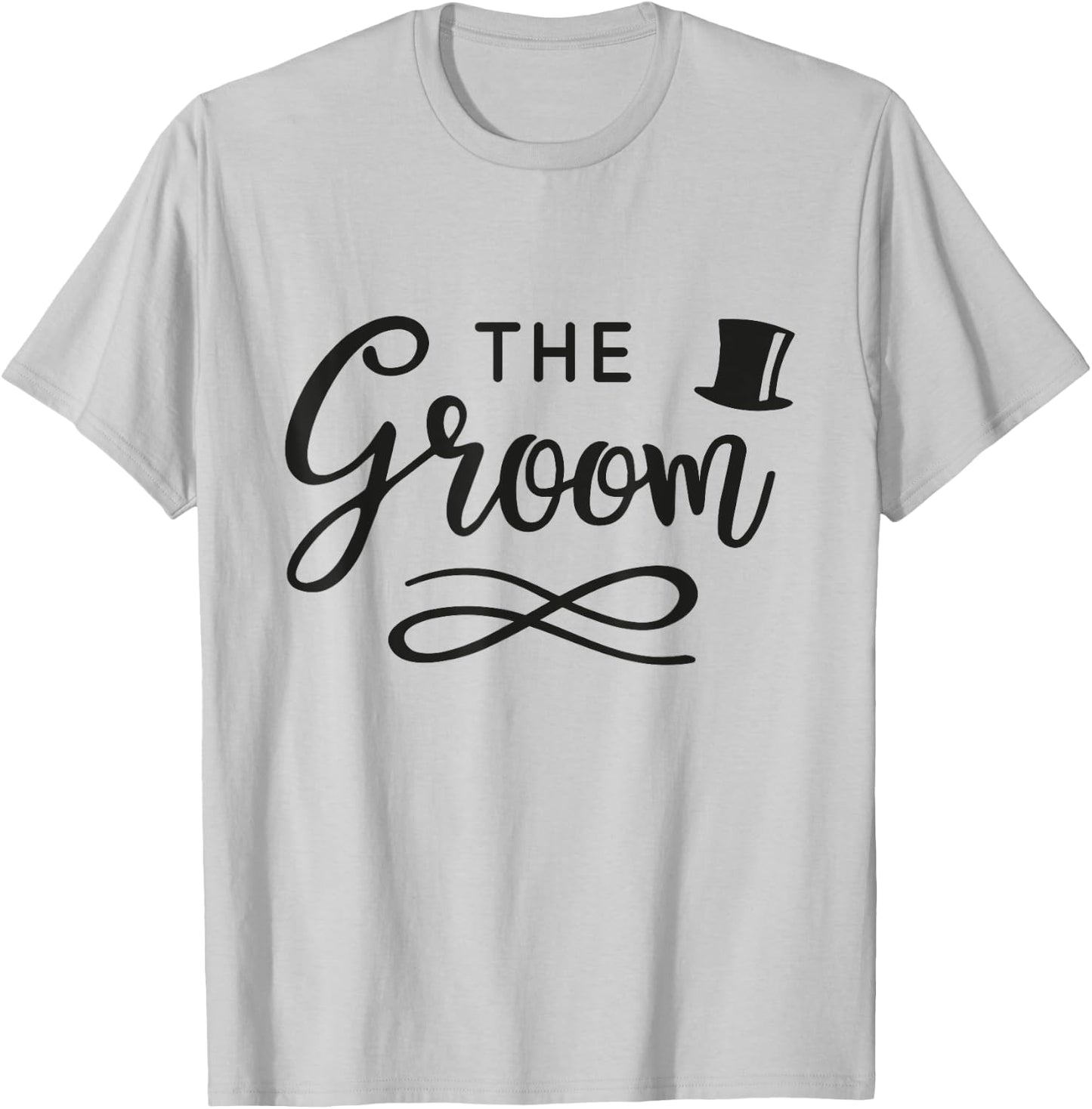 The Groom Groom To Be Vintage Men Wedding Day T-Shirt - T-Shirt | Ash