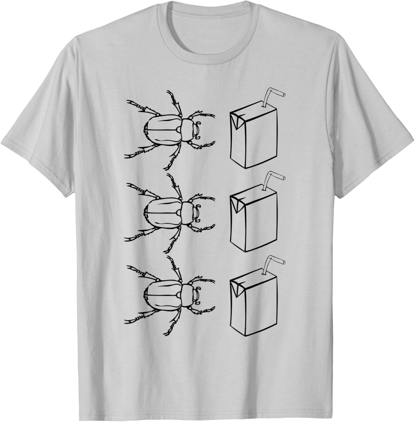 Beetle and Juice x 3. Halloween Costume. Men, Women or Kids T-Shirt - T-Shirt | Ash