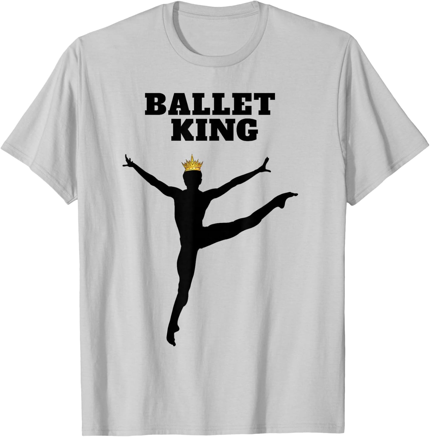 Ballet King | Ballet | Boys Ballet T-Shirt - T-Shirt | Ash