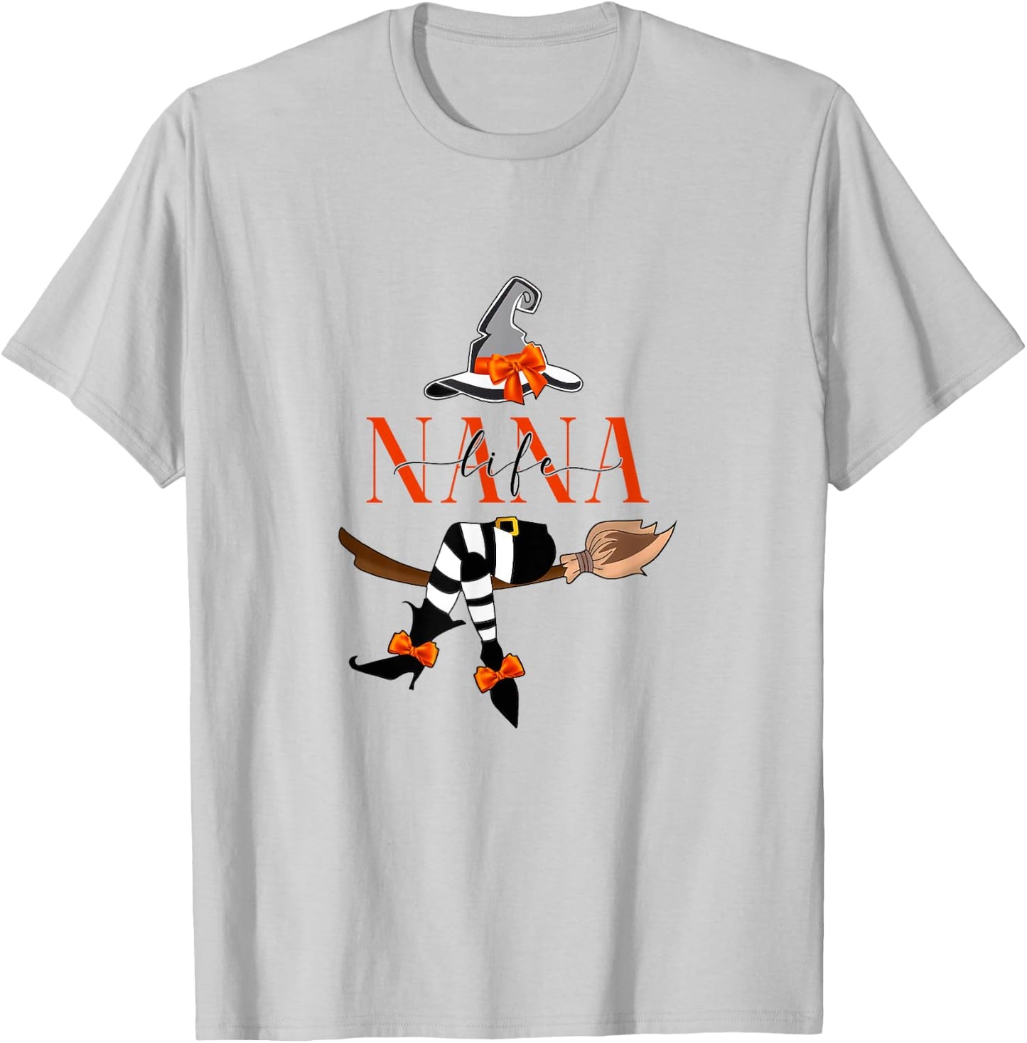 Grandma Gigi Halloween Costume T-Shirt - T-Shirt | Ash
