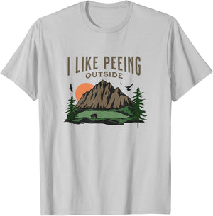 Josh's -Adults Grey Nature Small Classic Fit Crew Collar Short Sleeve T-Shirt - T-Shirt | Ash