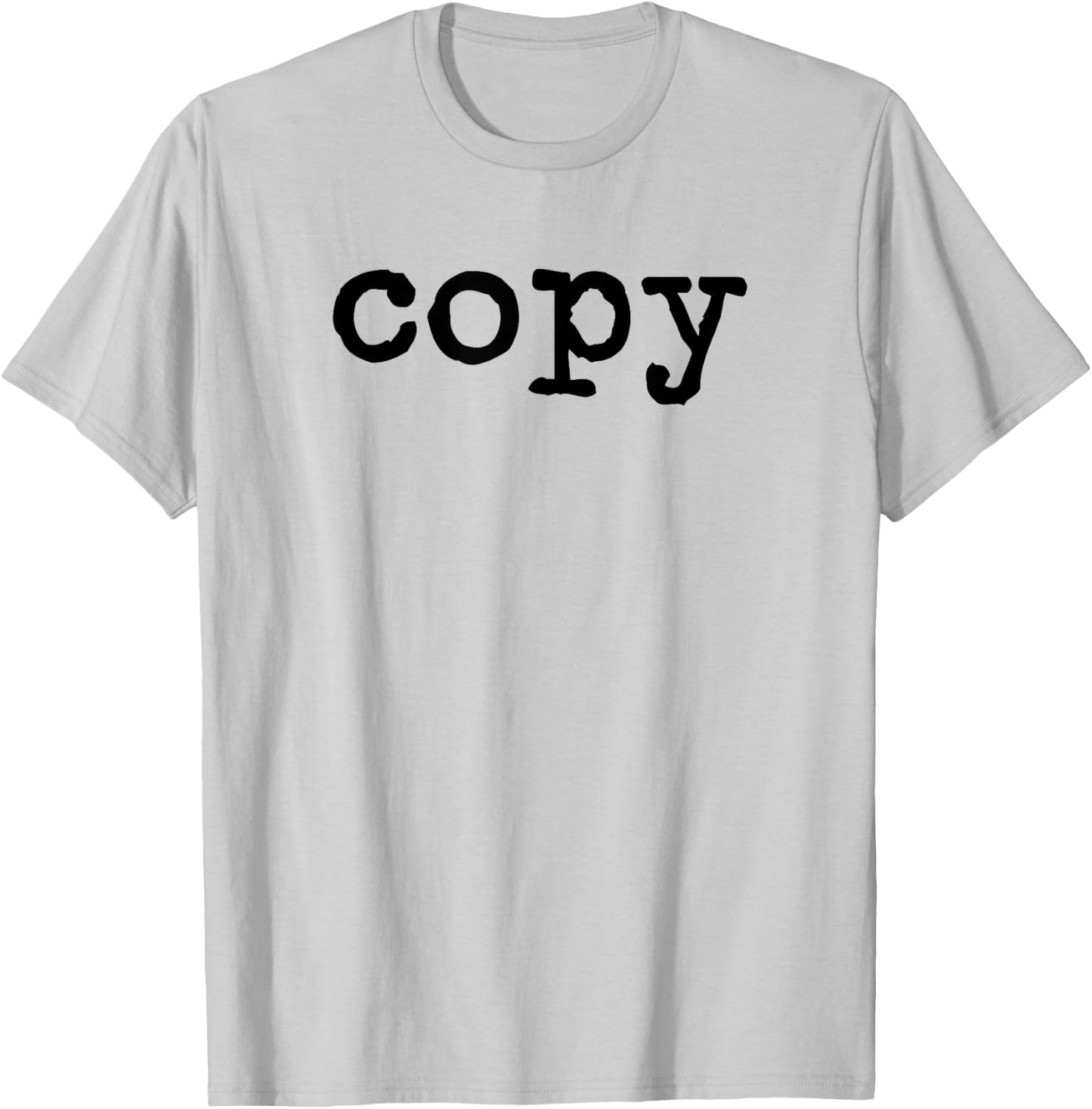 Copy funny matching family Copy+Paste T-Shirt - T-Shirt | Ash