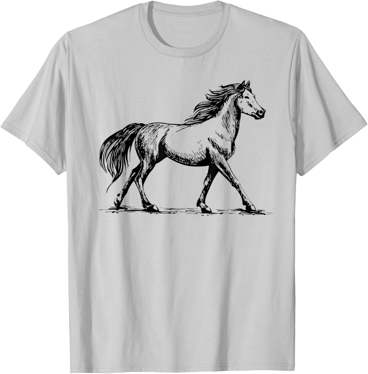 Horse Mare Stallion Rider Horsewoman Gifts Horse lover T-Shirt - T-Shirt | Ash