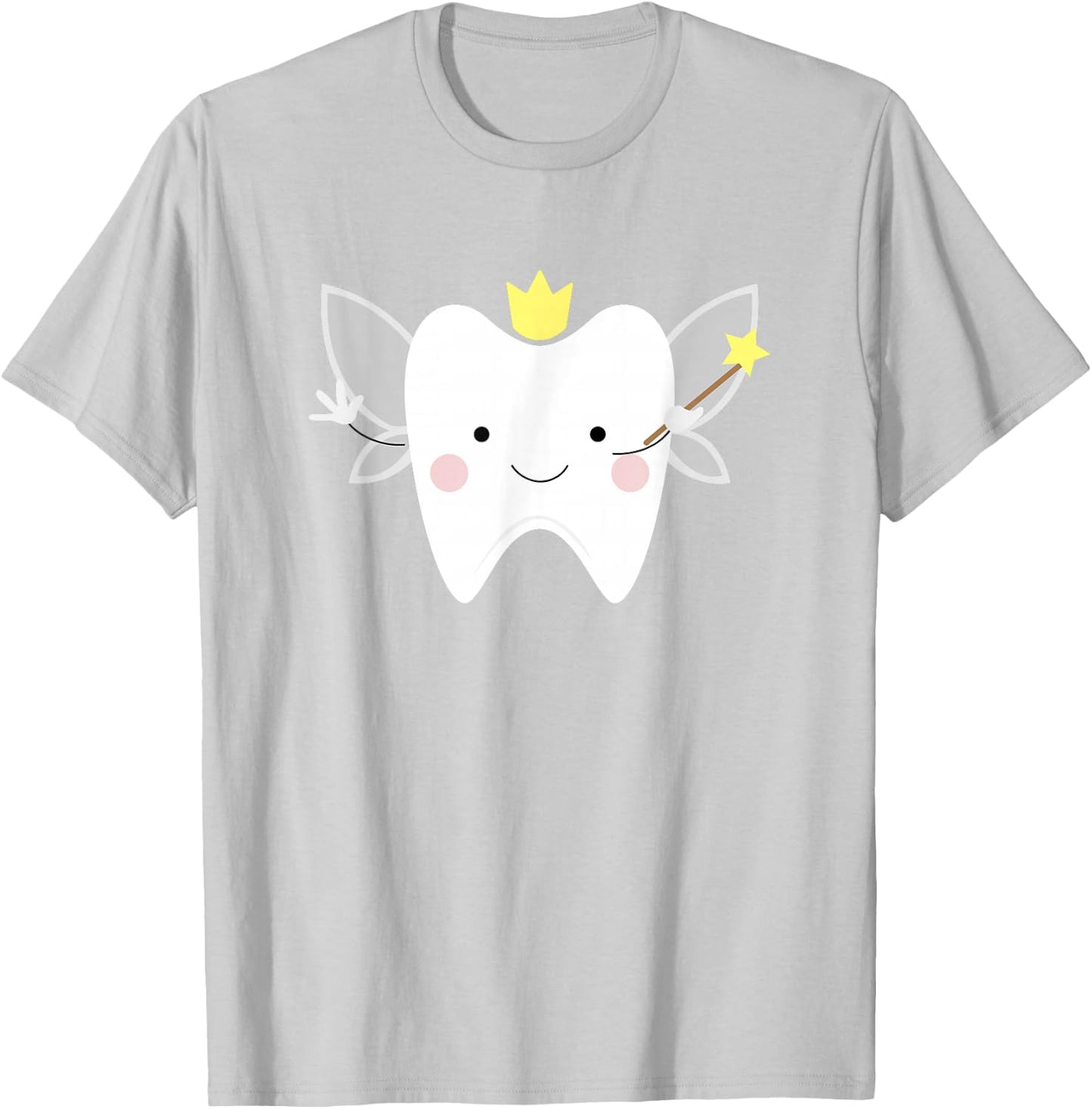 Cute Tooth Fairy Shirt - Dental for Kids and Toddlers T-Shirt - T-Shirt | Ash