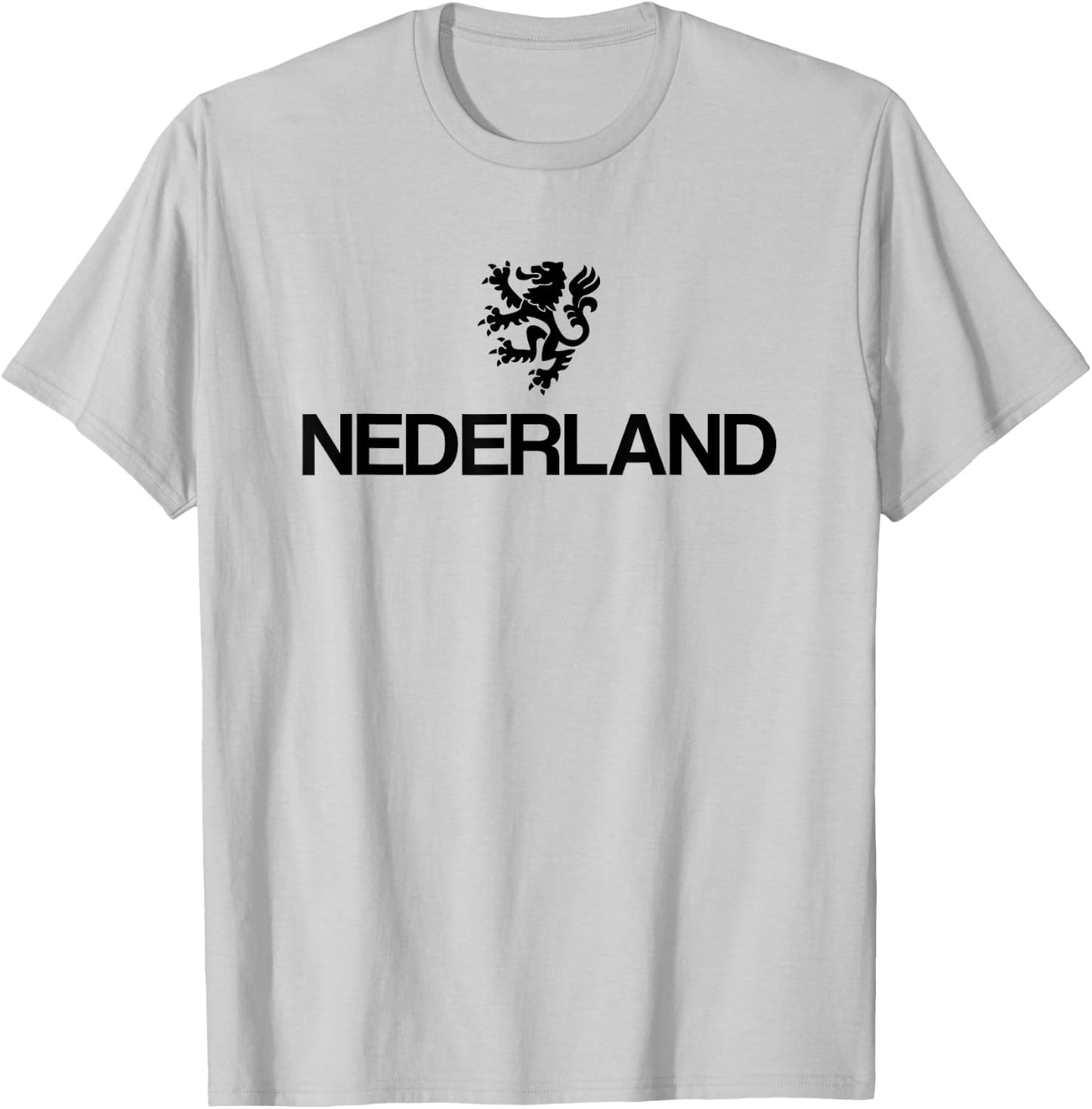 Holland Emblem Lion Nederland Netherlands T-Shirt - T-Shirt | Ash