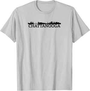 Chattanooga Skyline T-Shirt - T-Shirt | Ash