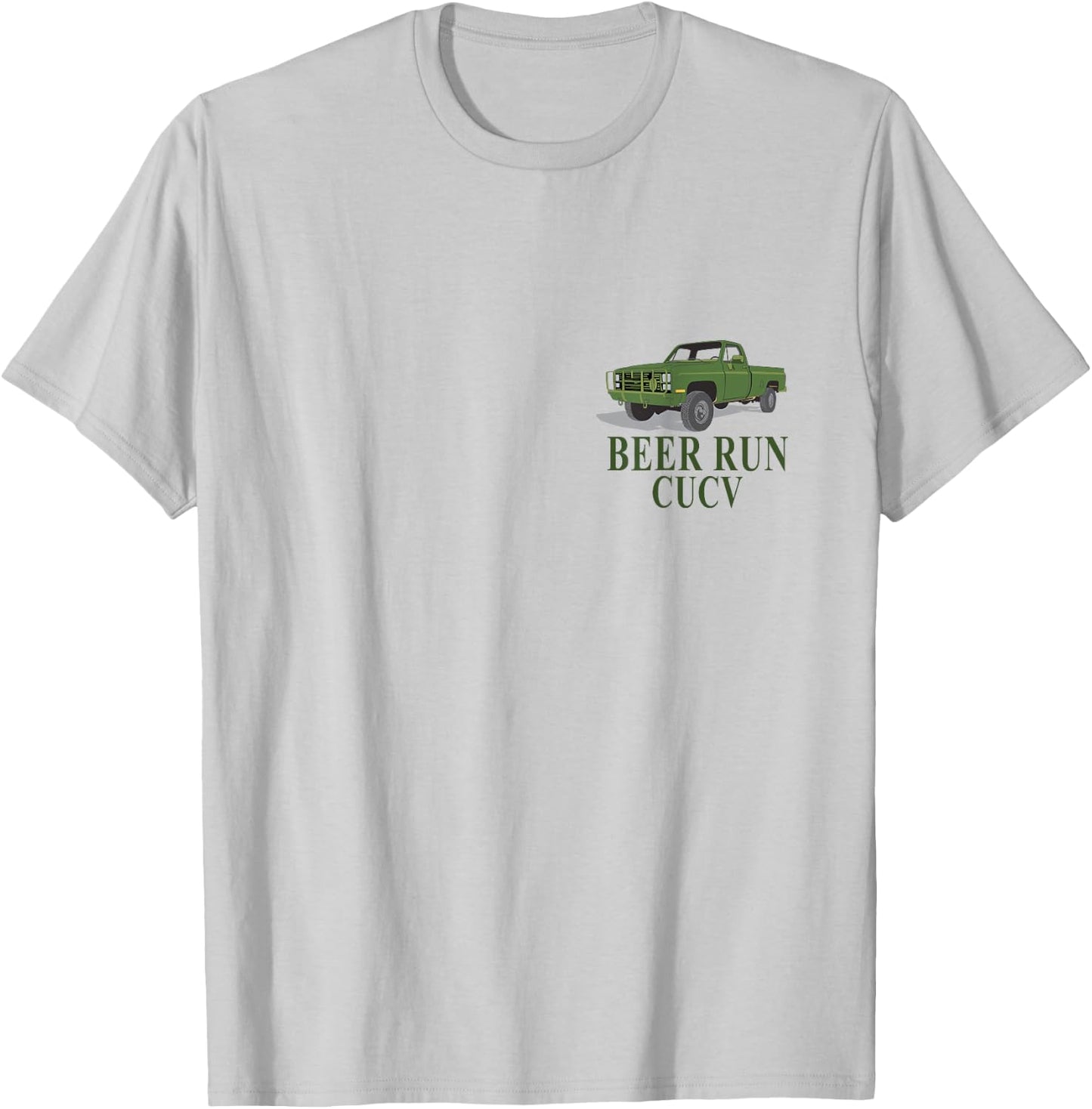 Beer Run Cucv T-Shirt - T-Shirt | Ash