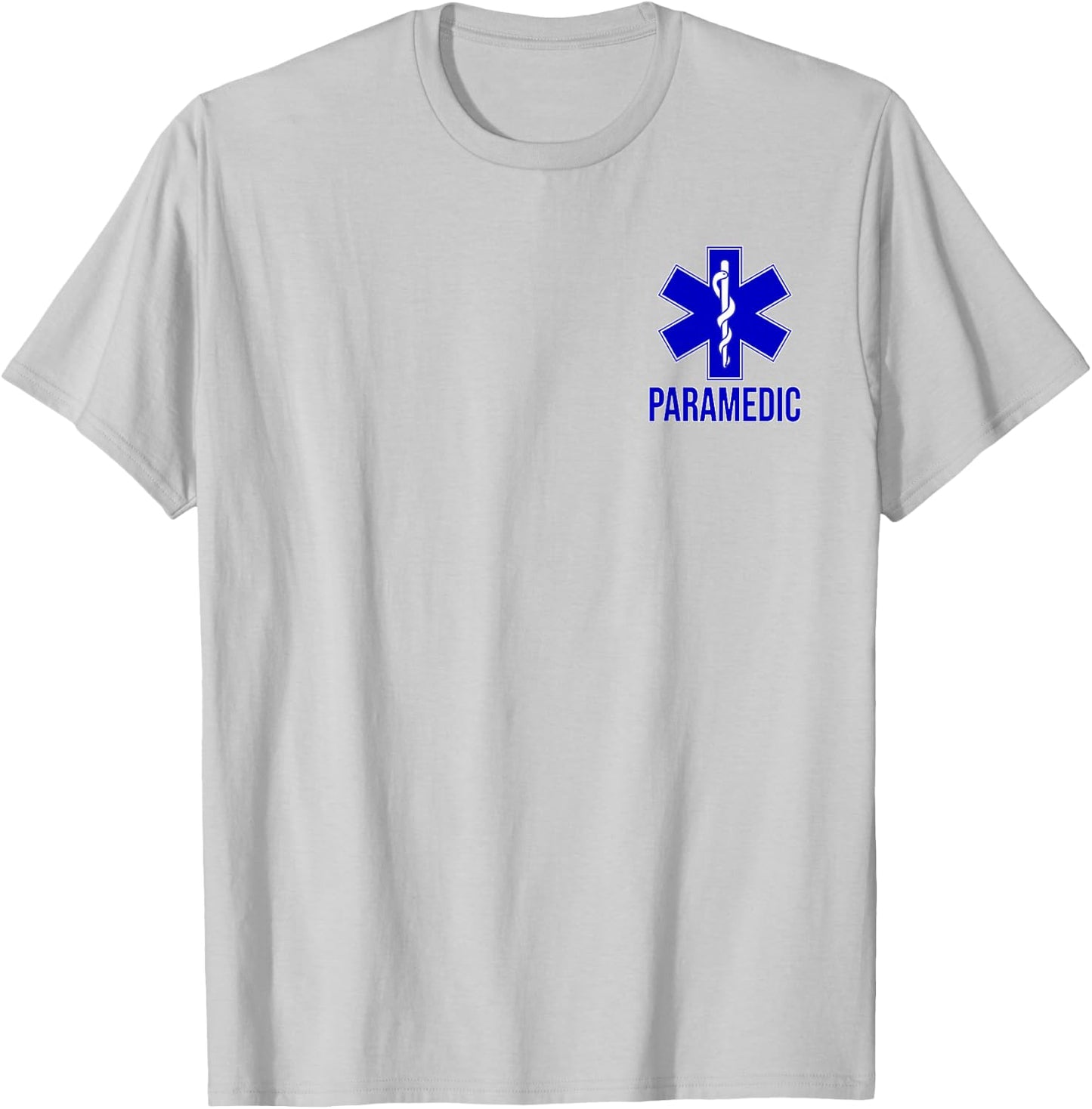 Paramedic Star of Life Emt Ems Ambulance Uniform Costume T-Shirt - T-Shirt | Ash