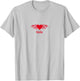 Heart Flames Big Little Sister Sorority Reveal for Little T-Shirt - T-Shirt | Ash