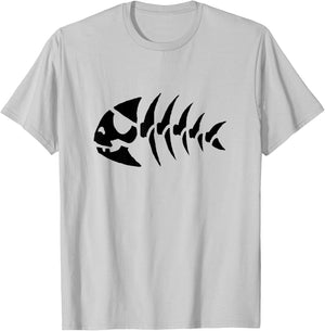 Funny Pirate Fish Flying Spaghetti Monster Gift T-Shirt - T-Shirt | Ash