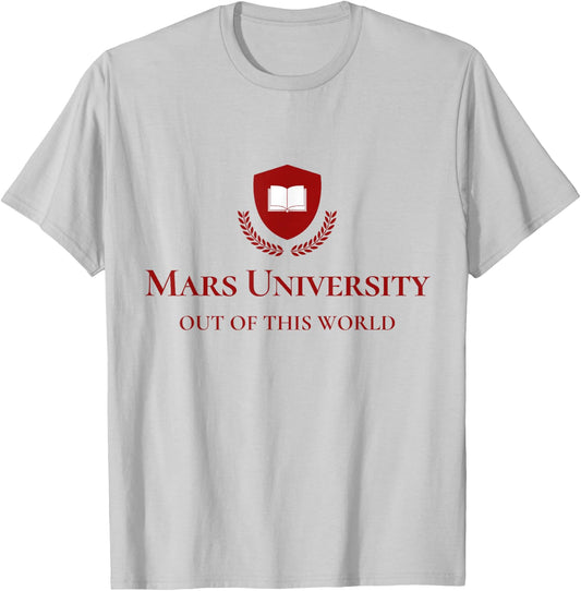 Mars University | Mars Athletics | Occupy Mars T-Shirt - T-Shirt | Ash