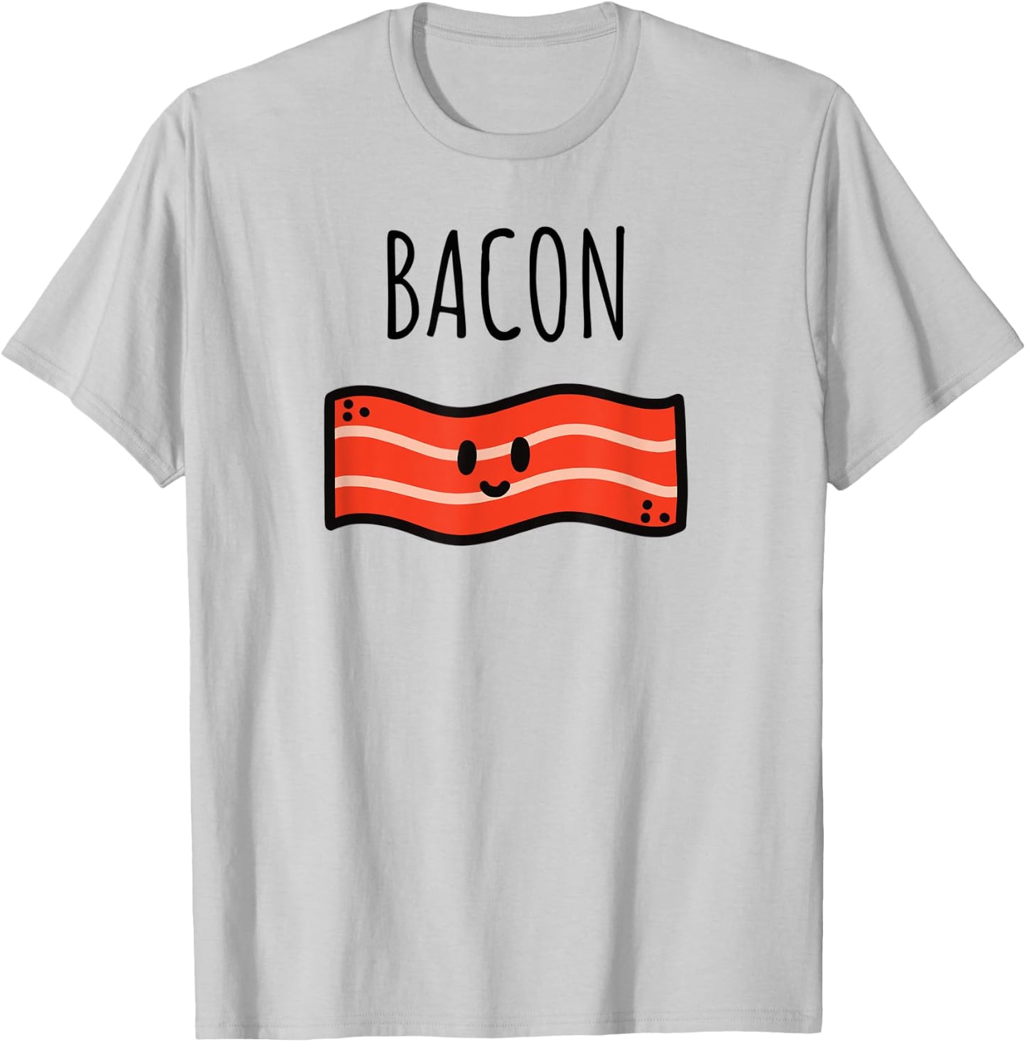 Bacon and Eggs Matching couple costume BFF Halloween funny T-Shirt - T-Shirt | Ash
