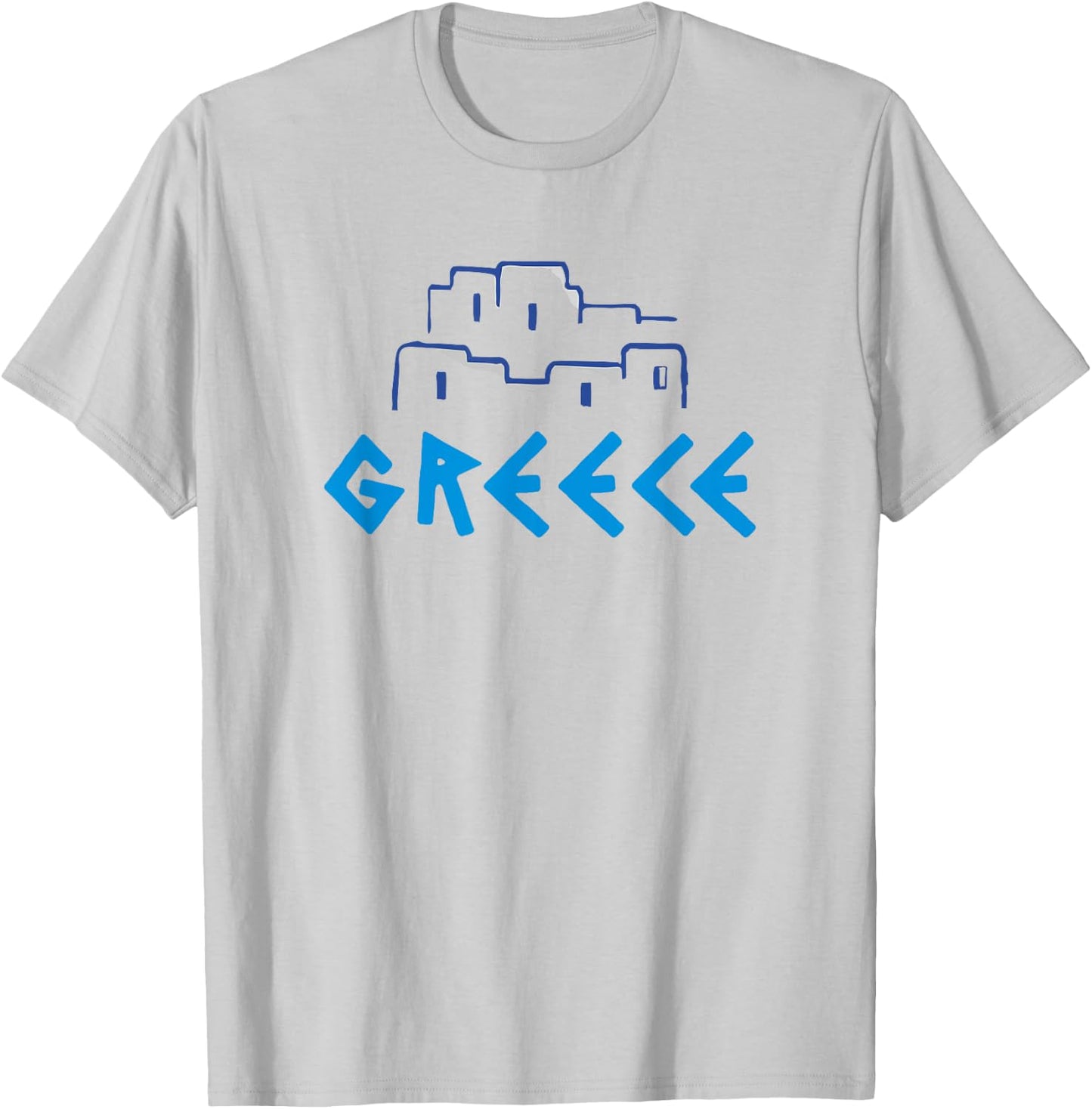 Greece Greek Islands T-Shirt - T-Shirt | Ash