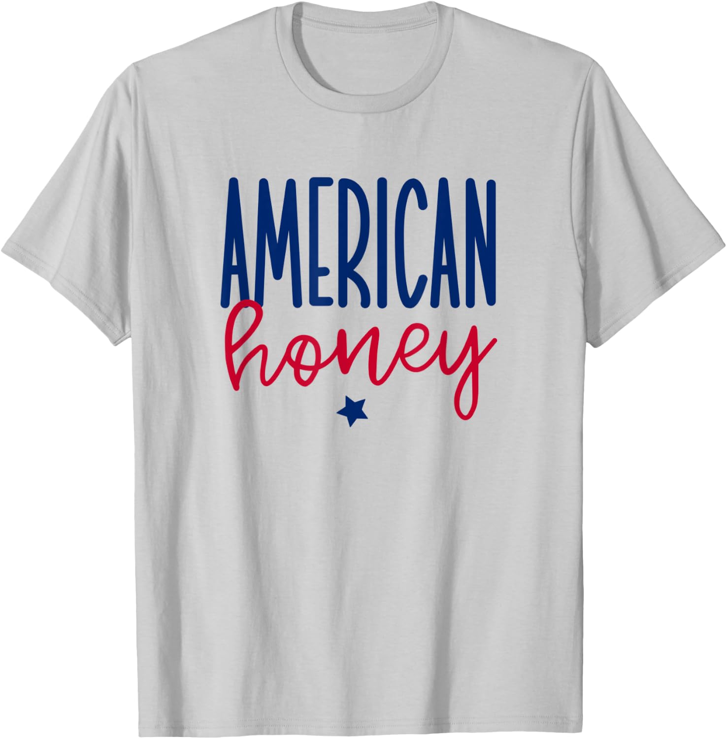 American Honey, Cute 4th of July T-Shirt - T-Shirt | Ash