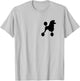 Poodle Skirt T Shirt Costume Black Poodle T-Shirt - T-Shirt | Ash