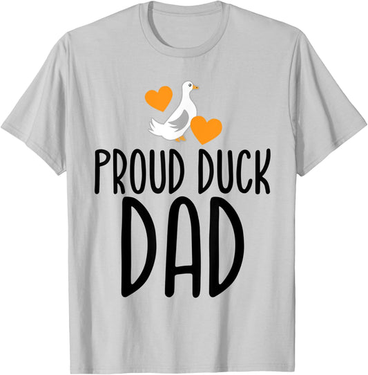 Duck Dad T-Shirt - T-Shirt | Ash