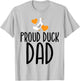 Duck Dad T-Shirt - T-Shirt | Ash