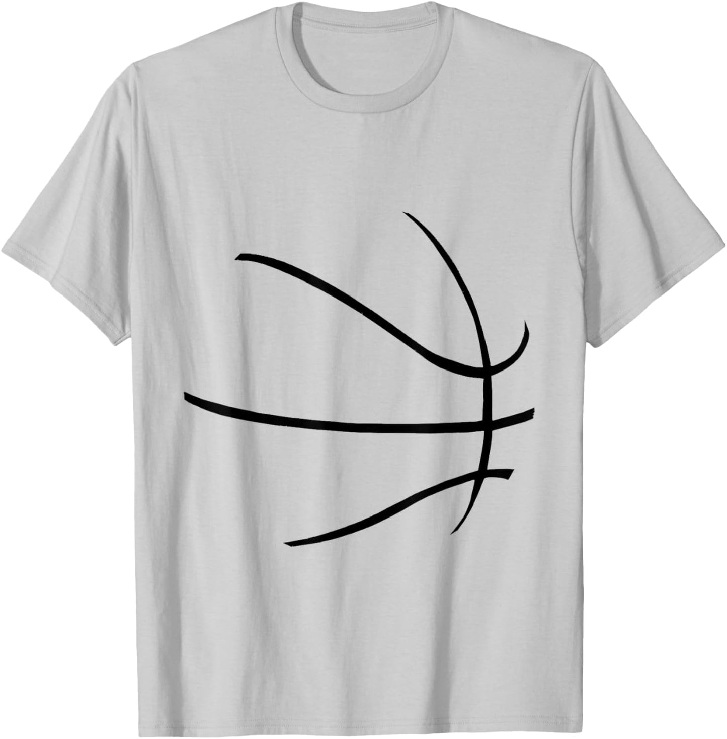 Basketball Costume Basketball Player Carnival Fancy Dress T-Shirt - T-Shirt | Ash
