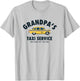 Grandpa's Taxi Service Funny Grandparent Gift from Kids T-Shirt - T-Shirt | Ash
