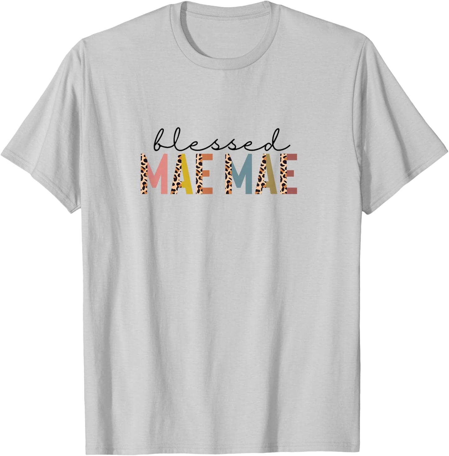 Blessed Maemae, New Maemae Mothers Day T-Shirt - T-Shirt | Ash