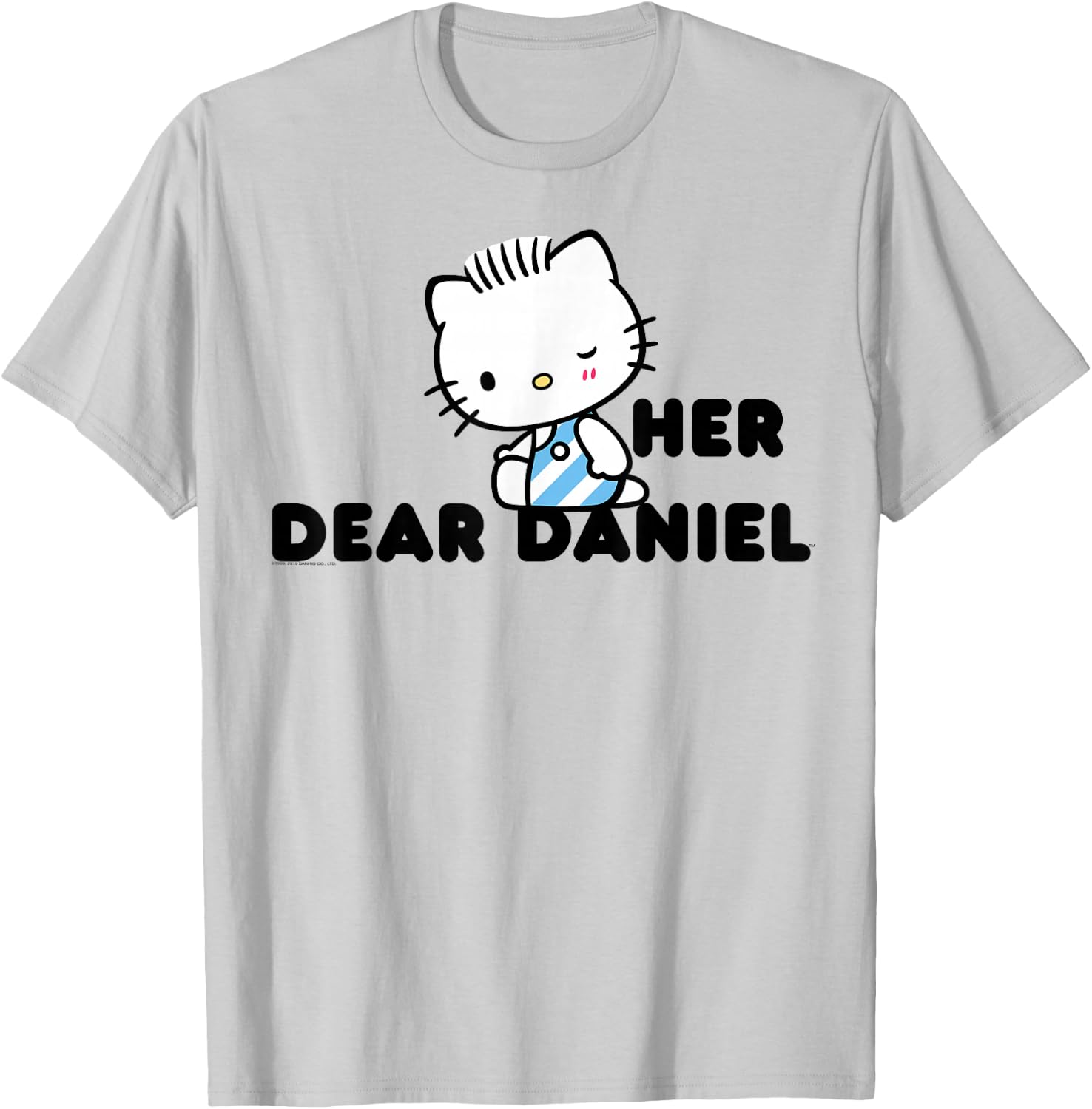 Hello Kitty and Dear Daniel Couples Shirt T-Shirt - T-Shirt | Ash
