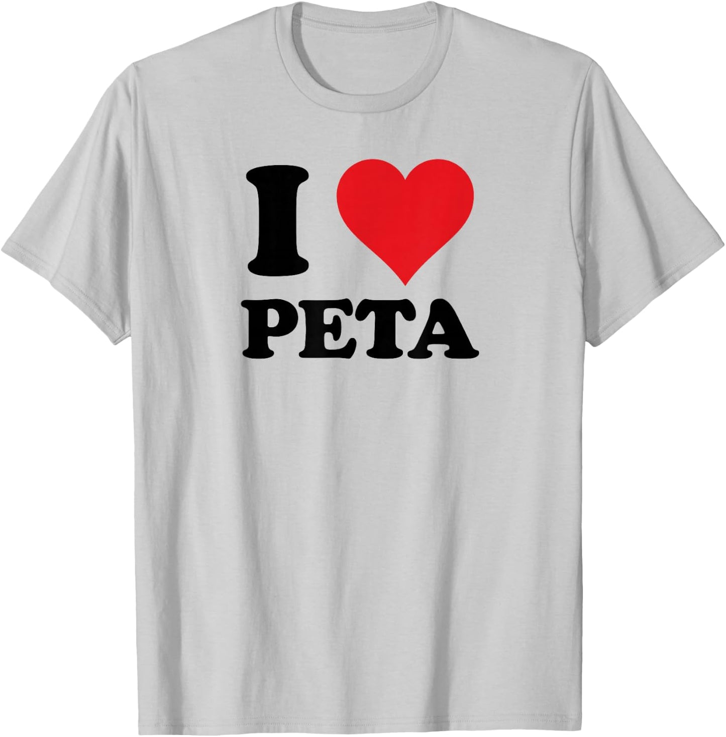 I Heart Peta First Name I Love Personalized Stuff T-Shirt - T-Shirt | Ash