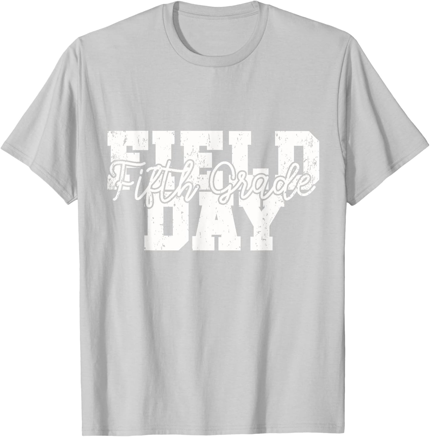 Field Day 2025 Fifth Grade school teacher kids red T-Shirt - T-Shirt | Ash
