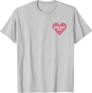 Backstreet Boys – Pink Heart Logo Pocket T-Shirt - T-Shirt | Ash