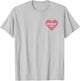 Backstreet Boys – Pink Heart Logo Pocket T-Shirt - T-Shirt | Ash