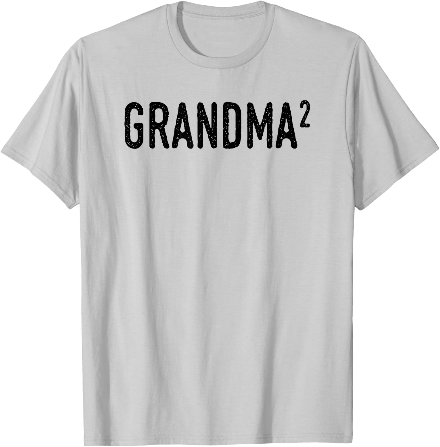 Grandma Squared Shirt Funny Grandma Again T-Shirt - T-Shirt | Ash