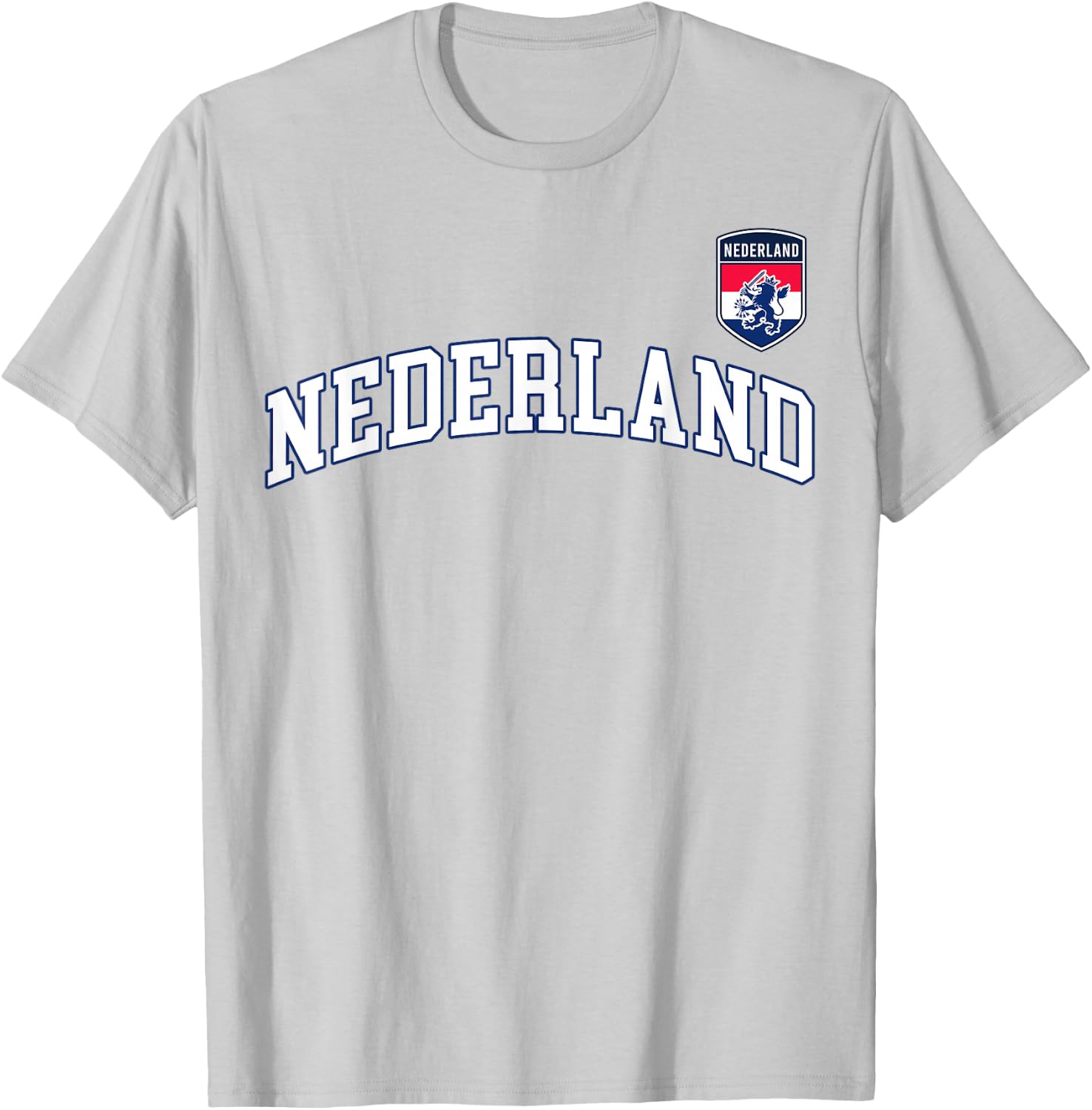 Holland Nederland Flag Dutch Lion Netherlands Pride T-Shirt - T-Shirt | Ash