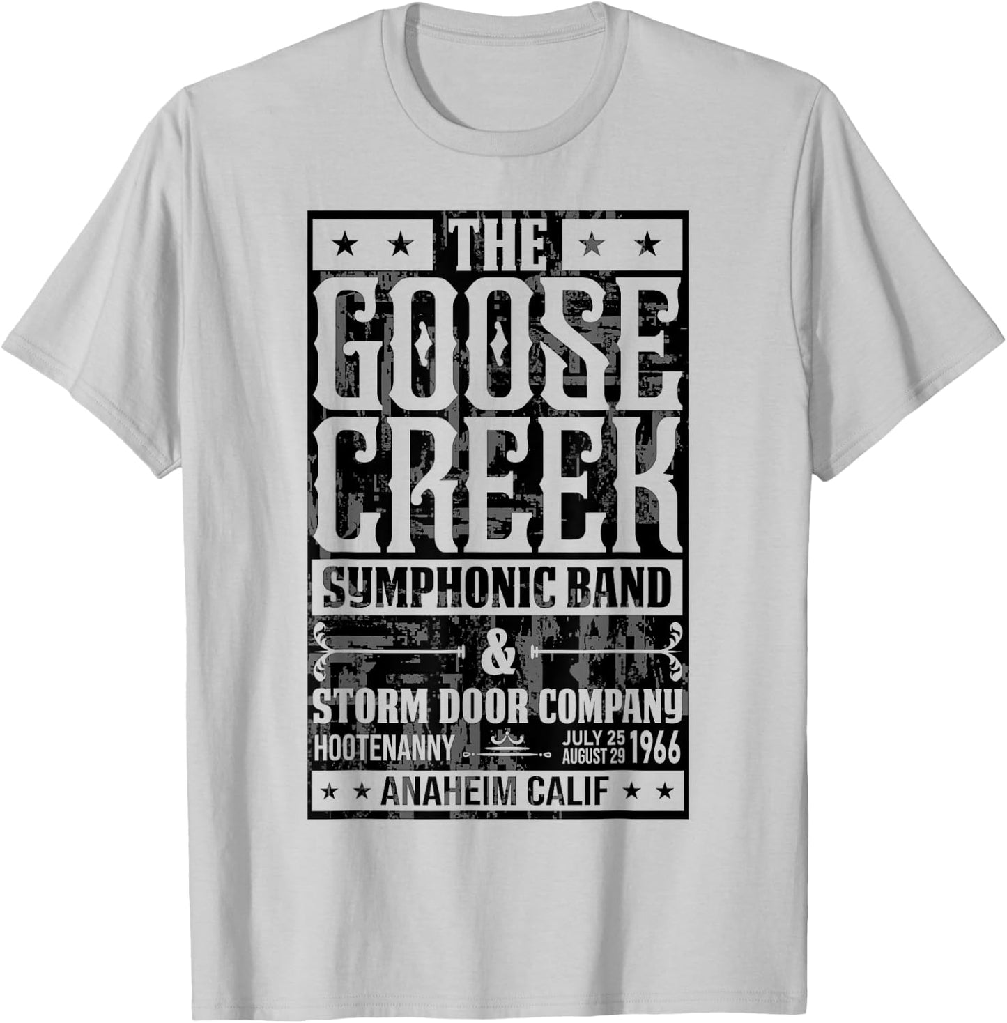 The Goose Creek Symphonic Band & Storm Door Company T-Shirt - T-Shirt | Ash