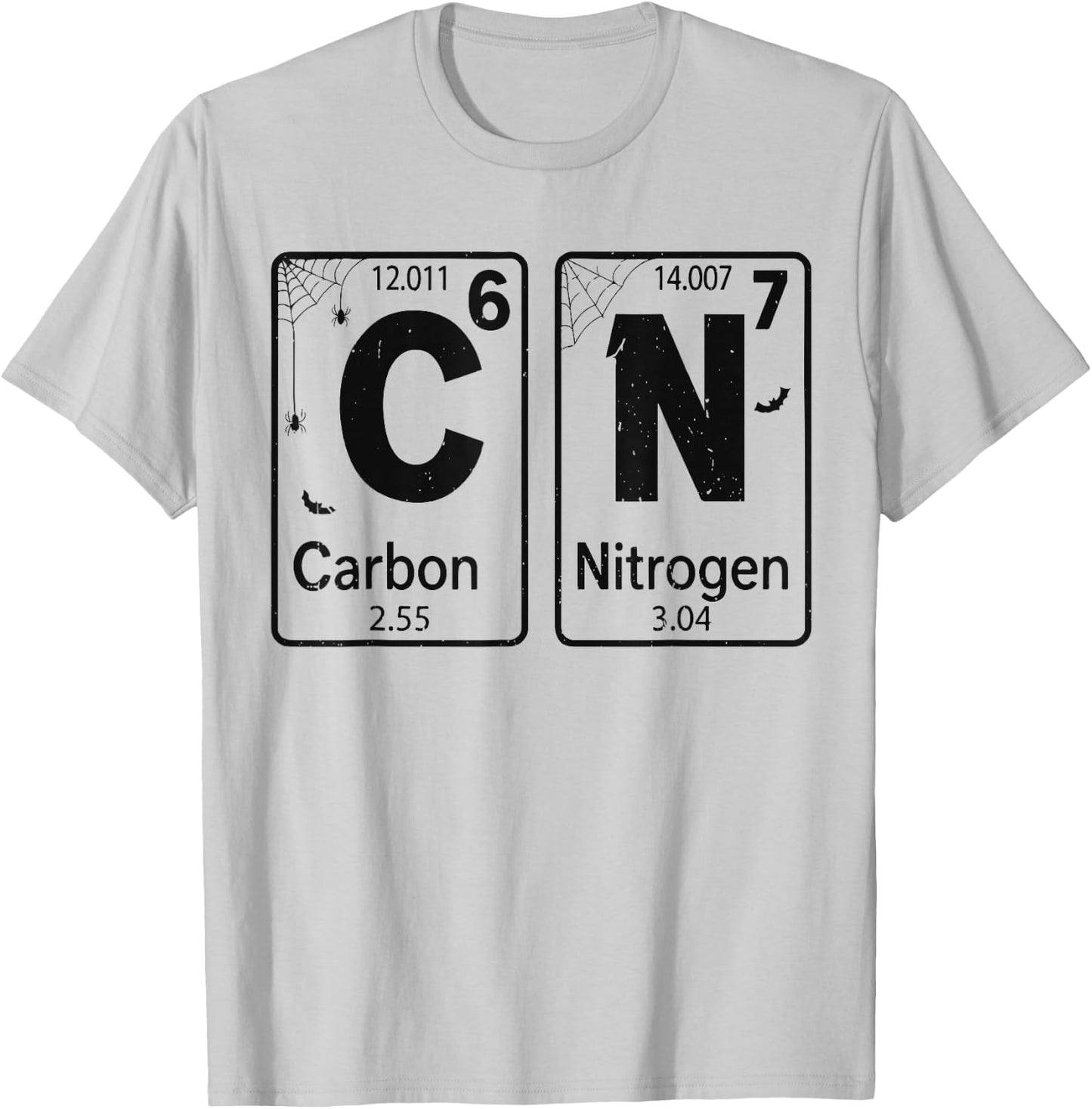 67 Periodic Table Halloween Costume Mad Scientist Toddler T-Shirt - T-Shirt | Ash