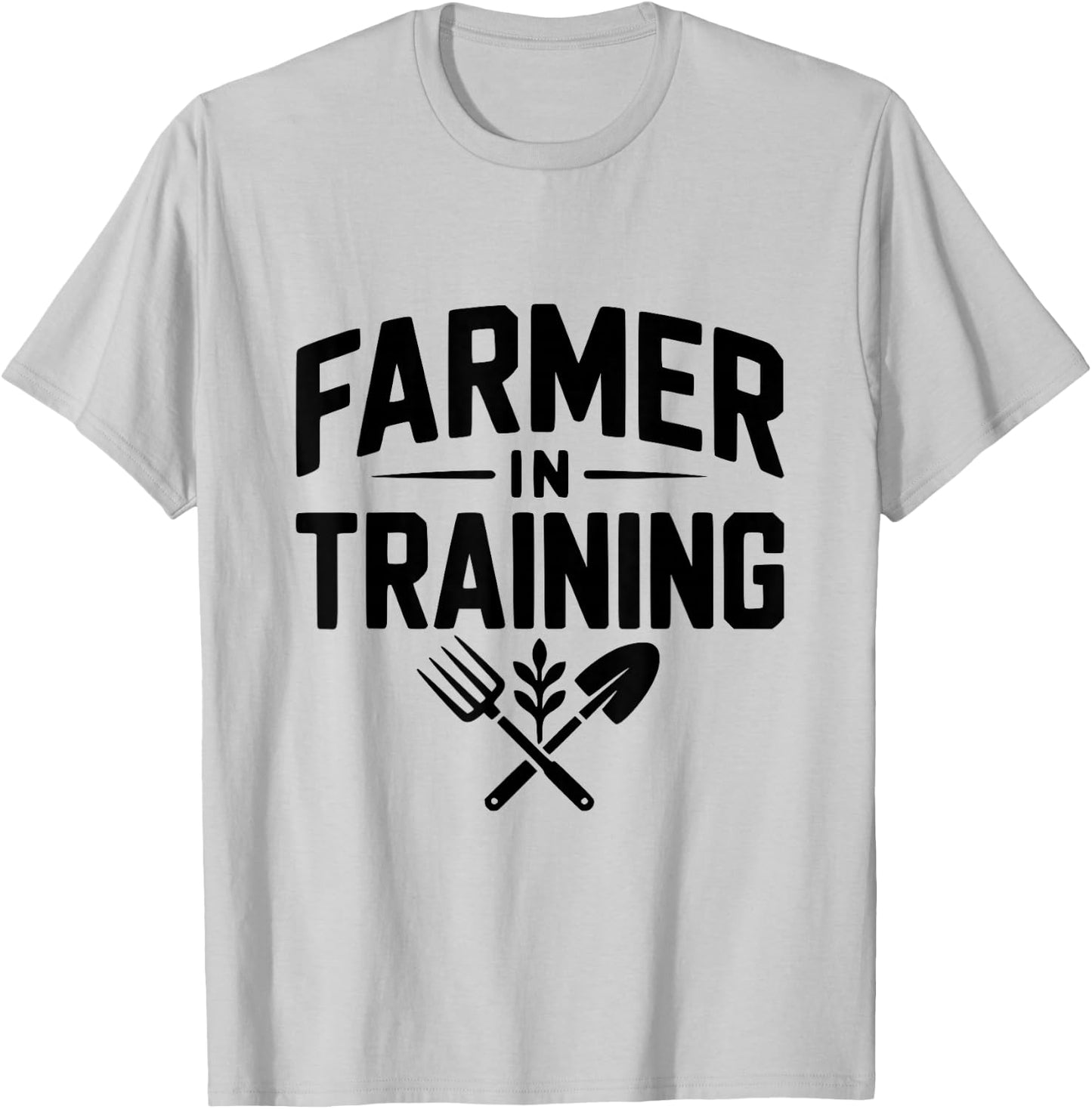 Future Farmer in Training Cute Farm Animal Lover T-Shirt - T-Shirt | Ash