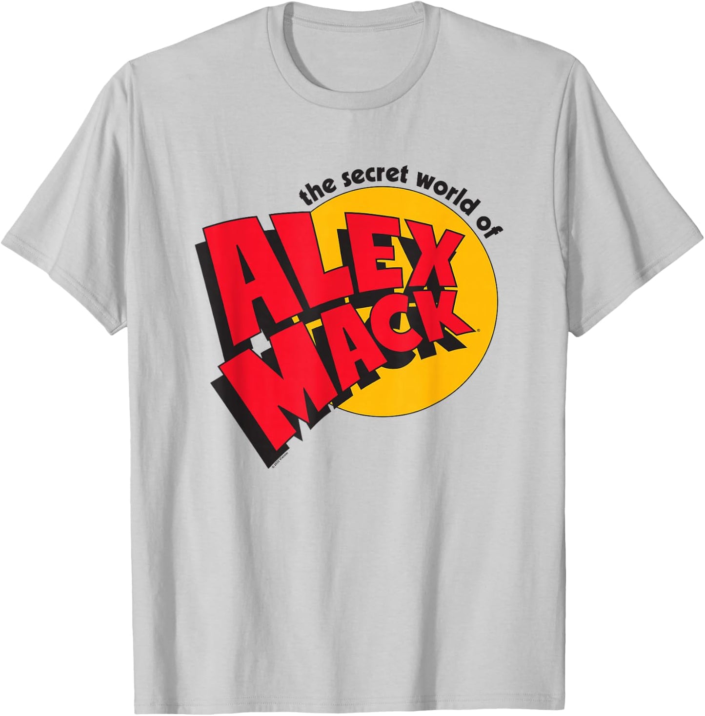 The Secret World of Alex Mack Logo T-Shirt - T-Shirt | Ash