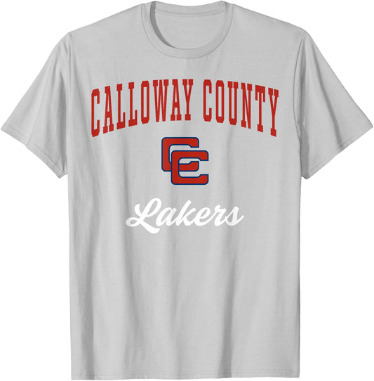 Calloway County High School Lakers C3 T-Shirt - T-Shirt | Ash