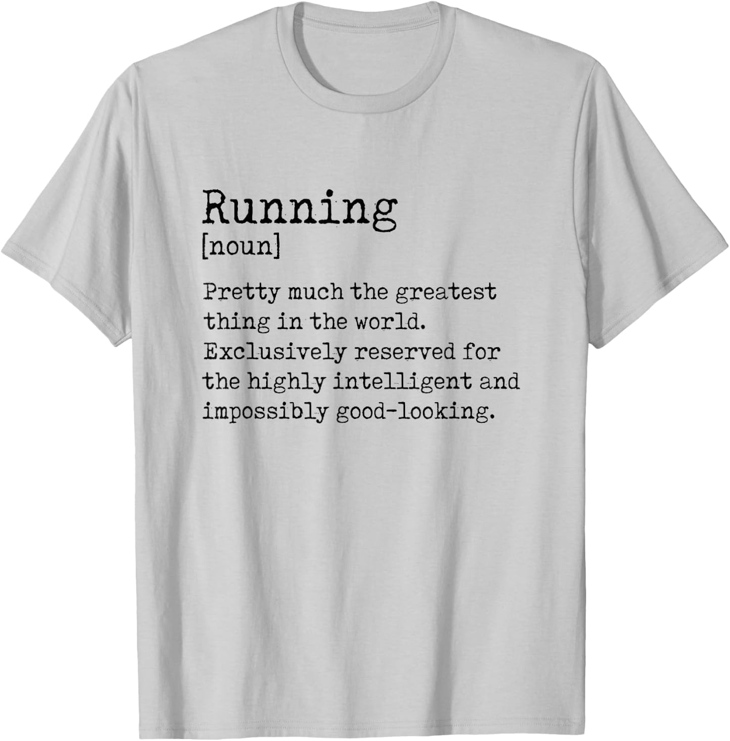 Definition Runner Graphic Running Jogger Sports Athlete T-Shirt - T-Shirt | Ash