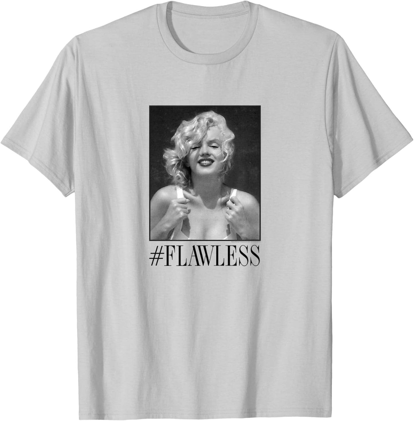 Marilyn Monroe #Flawless T-Shirt - T-Shirt | Ash
