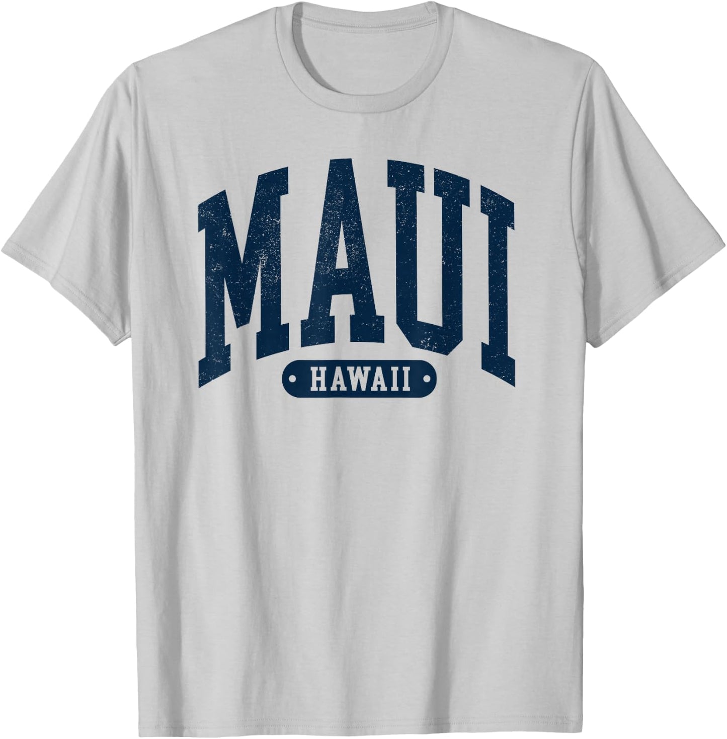 Maui Hawaii Beach Vacation Preppy Retro Throwback Men T-Shirt - T-Shirt | Ash